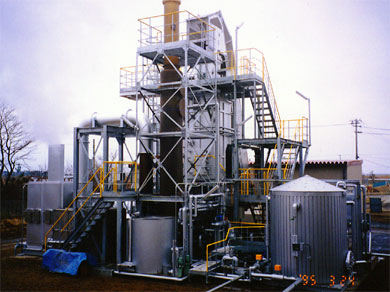 2.複合廃棄物焼却炉排ガス処理